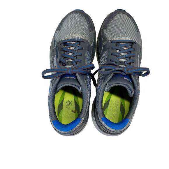 Skechers Max Cushion 5 Size 8 Athletic Running Sneakers Mesh & Leather - Picture 3 of 6